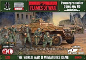 Panzergrenadier Company (plastic, 15мм) Flames of War - фото