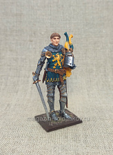 Европейский рыцарь XIV век, 54 мм, Студия Большой полк - фото