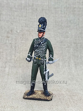 Конный егерь Нассау 1807-10 гг., 54 мм, Студия Большой полк - фото