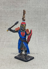 Миниатюра из олова ИЛ2330.07.01.54 Вильгельм фон Глиерс, XIII в, 54 мм, Студия Большой полк - фото