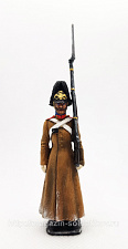 Миниатюра из олова Смена карула лейб-гвардии Измайловского полка, 1850 г., 54 мм, Студия Большой полк - фото