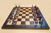 Q527-007 Набор шахмат «Бородино» - фото