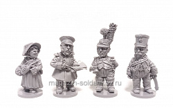 Сборная модель из смолы Наполеоновские войны №4, 50мм Chronos miniatures (BIK-50.020) (BIK-50.020)