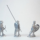 Сборные фигуры из металла Средние века, набор №9 (3 фигуры) 28 мм, Figures from Leon