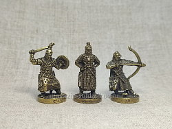 Солдатики из металла 565-045 Татары (набор 3 шт.) (565-045 Н 3 шт) (565-045 Н 3 шт)