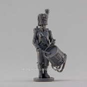 Сборная миниатюра из смолы Барабанщик карабинерской роты, Франция, 28 мм, Аванпост - фото