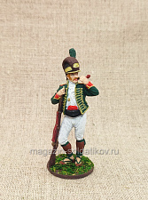 Рядовой Каталонского батальона легкой пехоты 1807-08 гг.,54мм - фото