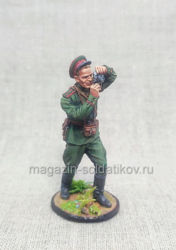 Военный фотокорреспондент, ст. лейтенант,1943-45 гг., 54 мм, Студия Большой полк (ИЛ1028.14.01.54) (ИЛ1028.14.01.54)