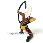 солдатик из твердого пластика Индеец, Польша (704-1114/3) (704-1114/3)