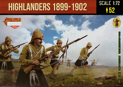 Солдатики из пластика Highlanders in Attack 1899-1902 (1/72) Strelets (М139) (М139)
