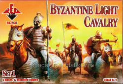Солдатики из пластика Byzantine Light Cavalry. Set 1 (1/72) Red Box (RB72137) (RB72137)