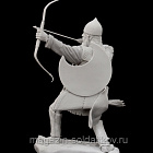 Сборная миниатюра из смолы Персидский пехотинец 75 mm (1:24) Medieval Forge Miniatures (C-75-125) (C-75-125)