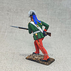 Миниатюра в росписи Русский мушкетер в штыковой атаке, 54 мм, Студия Большой полк (ИЛ2370.11.01.54) (ИЛ2370.11.01.54)