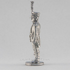 Сборная миниатюра из металла Офицер роты шассёров, стоящий, Франция, 28 мм, Аванпост