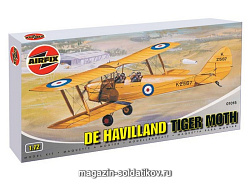Сборная модель из пластика А Самолет DH TIGERMOTH (1/72) Airfix (1015) (1015)