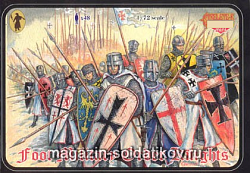 Солдатики из пластика Пешие рыцари орденов (1/72) Strelets (М015) (М015)