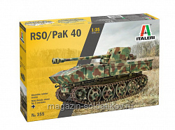 Сборная модель из пластика ИТ German RSO/Pak 40 (1/35) Italeri (0355) (0355)