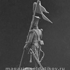 Сборная фигура из металла Русский улан, 1809-14 гг. 54 мм, Chronos miniatures