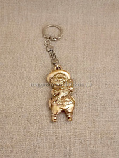 BCK-BR-001 Брелок «Рыбный улов (золотой)» - фото