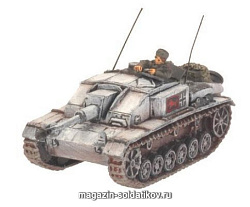 Сборная модель из пластика StuG III F/8 (15мм) Flames of War (GE122) (GE122)
