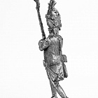 Миниатюра из олова 763 РТ Гренадер французской революционной гвардии 1789 год, 54 мм, Ратник