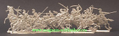 Миниатюра из металла Французская линейная кавалерия в бою 1809-15 гг. 30 мм, Berliner Zinnfiguren - фото