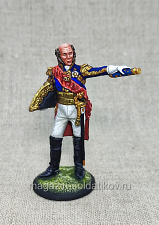 Миниатюра из олова Маршал Франции Николя Даву, 1812 г., 54 мм, Студия Большой полк - фото