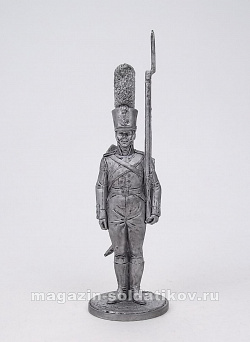 Миниатюра из олова Гренадер Смоленского мушкетерского полка, Россия 1805-07 гг. 54 мм EK Castings