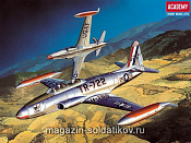 Сборная модель из пластика Самолет T-33A «Шутинг Стар» 1:48 Академия - фото