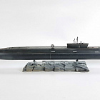 Подводная лодка К-114 «Тула» 1/350 - масштабная модель в сборе и окрасе