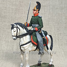 Миниатюра из олова Офицер драгунского полка 1812 г., Польша, 54 мм, Студия Большой полк (ИЛ2775.12.02.54) (ИЛ2775.12.02.54)