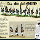 Сборные фигуры из пластика Russian Line Infantry 1809-1814 28 mm Warlord (302012201) (302012201)