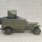 Q Бронеавтомобиль Peugeout 1/56 (ДКБ11-49-2) (ДКБ11-49-2)