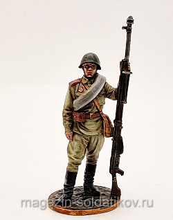 Советский бронебойщик Красной Армии, 1943-45 гг., 54 мм, Студия Большой полк (ИЛ0543.14.01.54) (ИЛ0543.14.01.54)