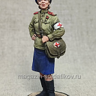 Санинструктор РККА 1943-45 гг., 54 мм, Студия Большой полк (ИЛ2784.14.01.54) (ИЛ2784.14.01.54)