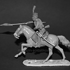 Сборная миниатюра из смолы Саксонский шеволежер-лансер, 1810-13 гг, 54 мм, Chronos miniatures (CHM-54347) (CHM-54347)