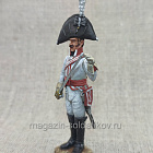 Миниатюра из олова Унтер-офицер прусского кирасирского полка, 1806 год, 54 мм, Студия Большой полк