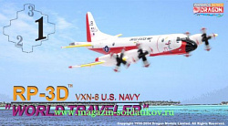 Масштабная модель в сборе и окраске Д Самолет в сборе US Navy P-3A Orion 1/400 Dragon