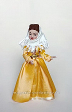 Кукла в осетинском девичьем костюме №15 - фото