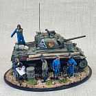 Диорама с моделью Sherman M4A2 (1:35) Магазин Солдатики