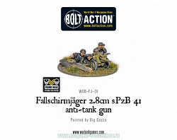 Fallschirmjager 2.8см SPZB 41 ПТ пушка, Warlord (WGB-FJ-28) (WGB-FJ-28)