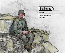 Сборная фигура из смолы Panzergrenadier 1/35, Stalingrad