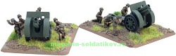 Сборная миниатюра из металла 149mm 14/31 Howitzer, Flames of War (HU580) (HU580)