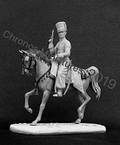 Сборная миниатюра из смолы Офицер эскадрона Литовских татар, Франция 1812-13 54 мм, Chronos miniatures - фото