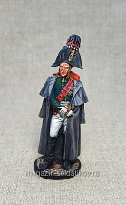 Миниатюра из олова Барклай-де-Толли, 54 мм, Студия Большой полк - фото