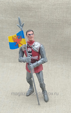 Рыцарь с флагом, Китай - фото