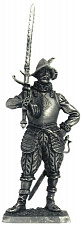 Миниатюра из металла 107. Европейский солдат, XVI в. EK Castings - фото