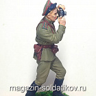 Военный фотокорреспондент, ст. лейтенант, 1943-45 гг. СССР, 54мм (QF0105) (QF0105)