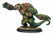 PIP 75023 Minion Gatorman Blackhide Wrastler Heavy Warbeast Warmachine. Wargames (игровая миниатюра) - фото