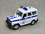 УАЗ-469 Полиция, Технопарк 1/43 - фото